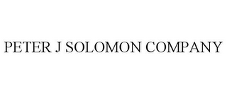 PETER J SOLOMON COMPANY
