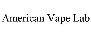 AMERICAN VAPE LAB