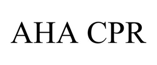 AHA CPR