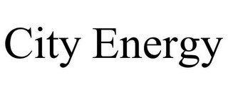 CITY ENERGY