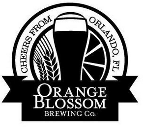 ORANGE BLOSSOM BREWING CO. CHEERS FROM ORLANDO, FL