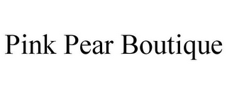 PINK PEAR BOUTIQUE