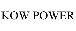 KOW POWER