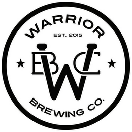 WARRIOR BREWING CO. EST. 2015 WBC