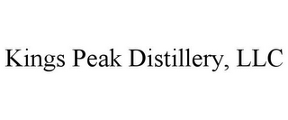 KINGS PEAK DISTILLERY, LLC