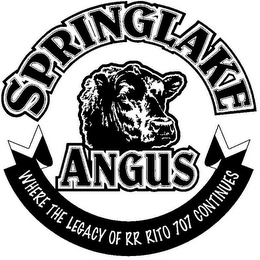 SPRINGLAKE ANGUS WHERE THE LEGACY OF RR RITO 707 CONTINUES