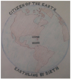 CITIZEN OF THE EARTH WE ARE EARTHLING BY BIRTH