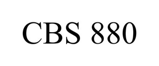 CBS 880