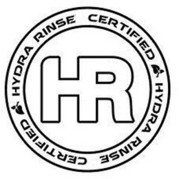 HYDRA RINSE CERTIFIED HYDRA RINSE CERTIFIED HR