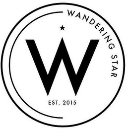 W WANDERING STAR  EST. 2015