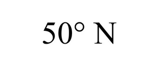 50° N