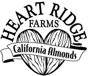 HEART RIDGE FARMS CALIFORNIA ALMONDS