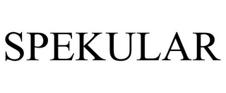 SPEKULAR