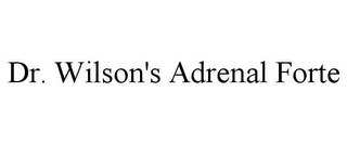 DR. WILSON'S ADRENAL FORTE