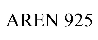 AREN 925