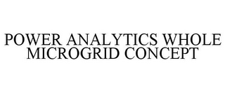 POWER ANALYTICS WHOLE MICROGRID CONCEPT