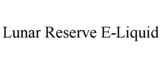 LUNAR RESERVE E-LIQUID