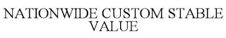 NATIONWIDE CUSTOM STABLE VALUE