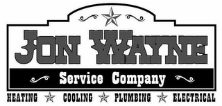 JON WAYNE SERVICE COMPANY HEATING COOLING PLUMBING ELECTRICAL