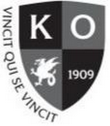 KO 1909 VINCIT QUI SE VINCIT