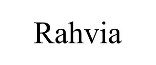 RAHVIA