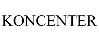 KONCENTER