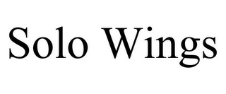 SOLO WINGS