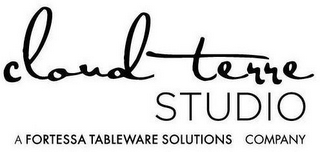 CLOUD TERRE STUDIO A FORTESSA TABLEWARE SOLUTIONS COMPANY