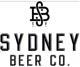 SBCO SYDNEY BEER CO.