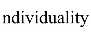 NDIVIDUALITY