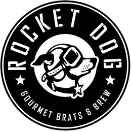 ROCKET DOG GOURMET BRATS & BREW