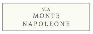 VIA MONTE NAPOLEONE