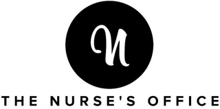 N THE NURSE'S OFFICE