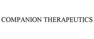 COMPANION THERAPEUTICS