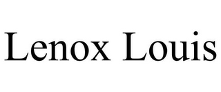 LENOX LOUIS