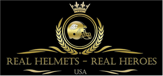 REAL HELMETS - REAL HEROES USA