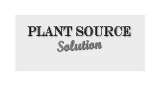 PLANT SOURCE SOLUTION