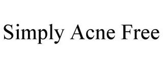 SIMPLY ACNE FREE