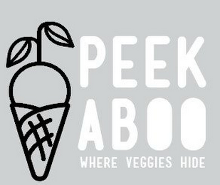 PEEKABOO WHERE VEGGIES HIDE