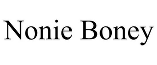 NONIE BONEY
