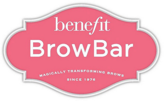 BENEFIT BROWBAR MAGICALLY TRANSFORMING BROWS SINCE 1976