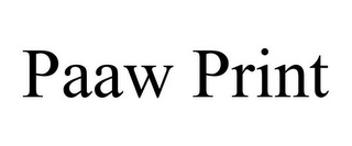 PAAW PRINT
