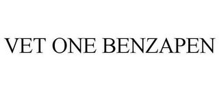 VET ONE BENZAPEN