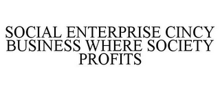 SOCIAL ENTERPRISE CINCY BUSINESS WHERE SOCIETY PROFITS