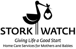 STORK WATCH GIVING LIFE A GOOD START HOME CARE SERVICES FOR MOTHER AND BABIES