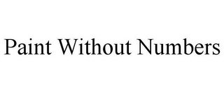 PAINT WITHOUT NUMBERS