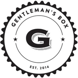 GENTLEMAN'S BOX, G, EST. 2014