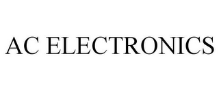 AC ELECTRONICS