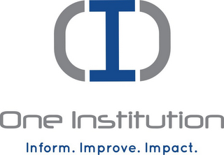 (I) ONE INSTITUTION INFORM. IMPROVE. IMPACT.