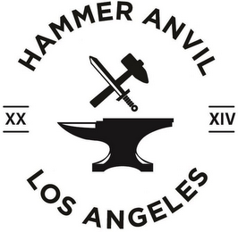 HAMMER ANVIL XX XIV LOS ANGELES